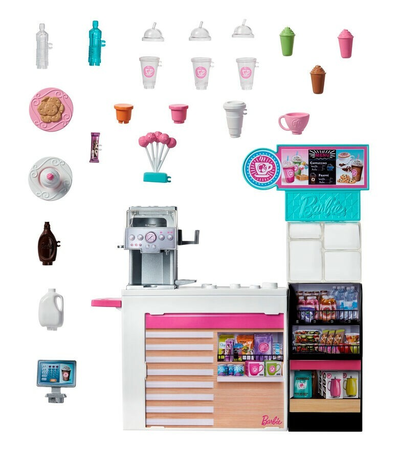 Cafeteria Barbie Toy Set 