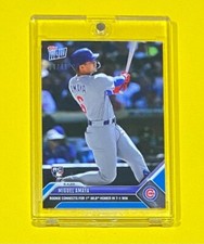 2023 MLB Topps Now Miguel Amaya Rookie BLUE PARALLEL /49 SPP Cubs #387 RC 🔥