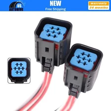 2 x Headlight Wiring Harness Connector for Ford Focus Edge 2003 - 2007 2011-2014