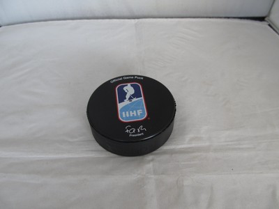 Eishockey-Puck Official Game-Puck  Frauen WM 2015 Schweden in Malmö