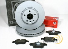 Für Volvo V70 III - Zimmermann Bremsscheiben Bremsbeläge für vorne Vorderachse