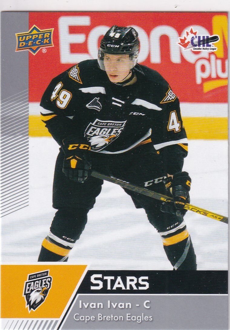 2022-23 UPPER DECK CHL IVAN IVAN STARS