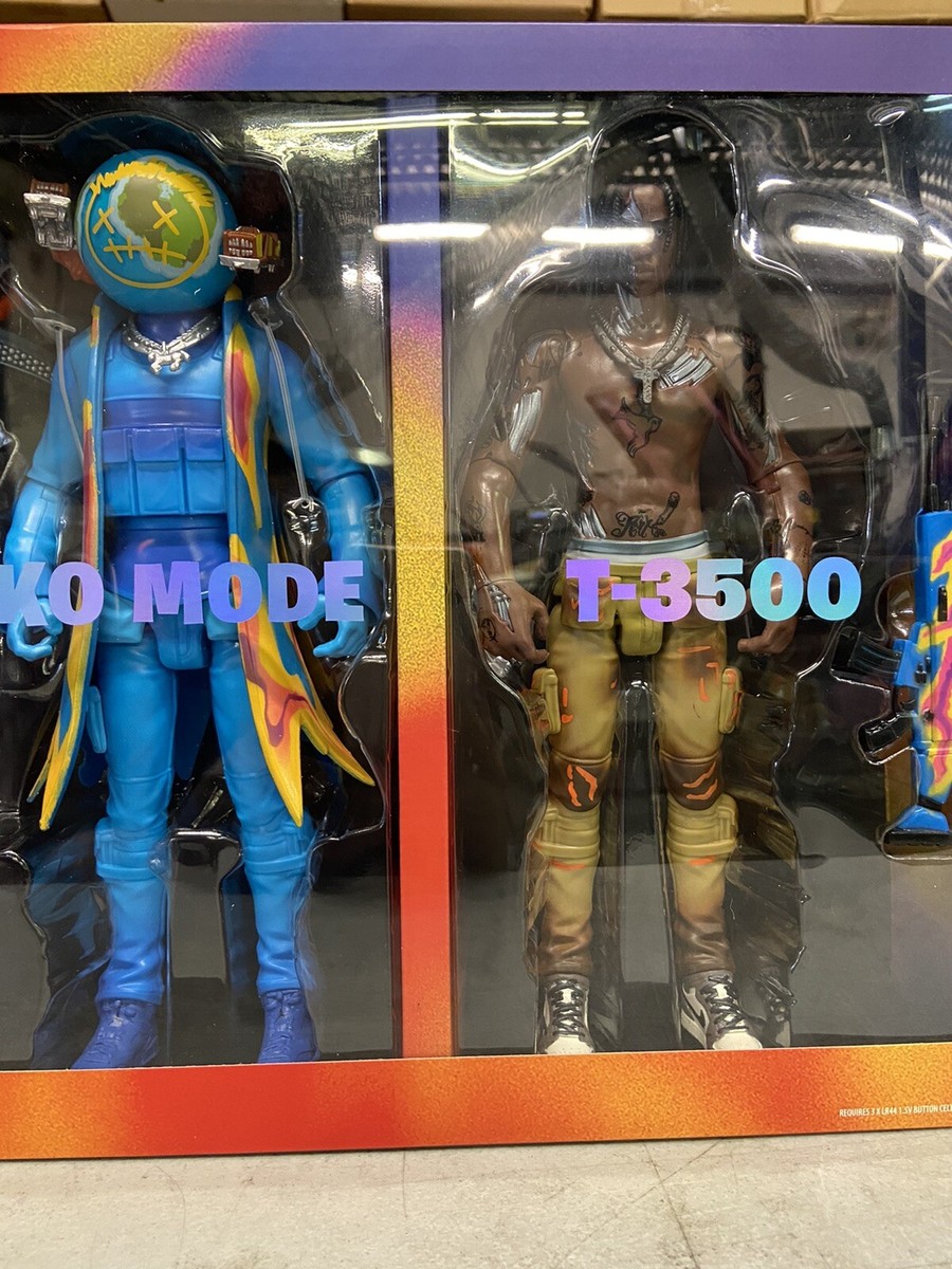 Travis Scott Cactus Jack Fortnite 12'' Action Figure Duo Set Travis Scott Cactus Jack Fortnite 12'' Action Figure Duo Set