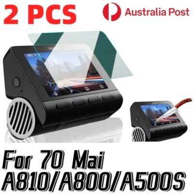 2PCS Dash Cam Screen Protector Film Anti Scratch For 70Mai A810 A800 A500S AU