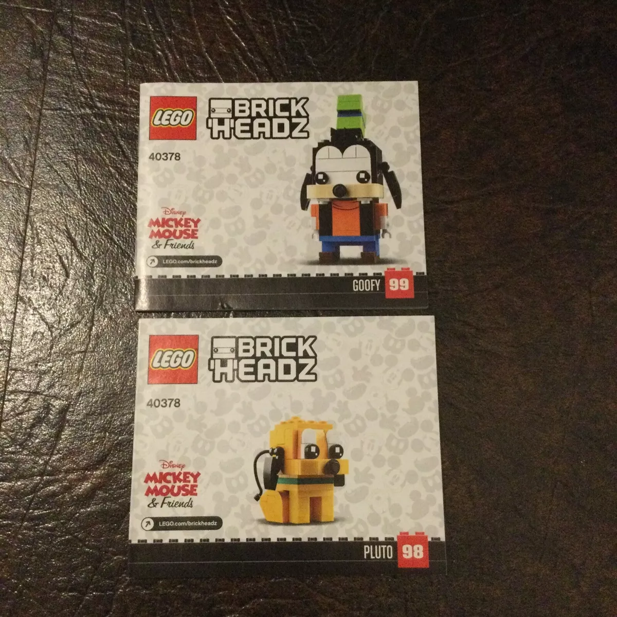 Lego disney brickheadz goofy and pluto set 40378 sale