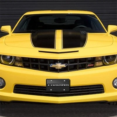 Chevrolet Camaro 3D Nameplate Black Stainless Steel License Plate - Image 3 of 3