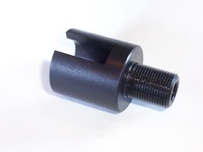 Ruger 10/22 Muzzle Accessory Adapter - Black - 1/2-28