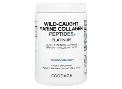 Codeage, Meereskollagenpeptide in Pulverform aus wild gefangenem Fisch, 326 g