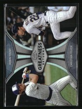 Robin Yount / Christian Yelich 2019 Topps Chrome #GRE-9 Baseball Card