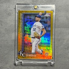 2025 Topps Chrome Logofractor Edition Gold Refractor /50 Michael Wacha Royals SP