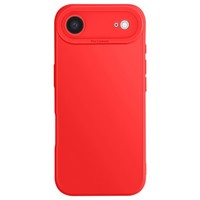 Avizar, HüLle FüR Iphone Air Aus Weichem Silikon Mit Kameraschutz, Rot