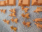   Vintage 1970 Atlantic Egyptians 1/72 scale Plastic Civilians Beds 126 Pcs  — photo 10