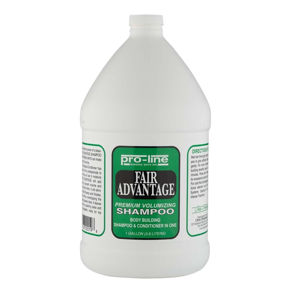& Conditioner 2 In 1 Premium Volumizing Gallon Chris Christe