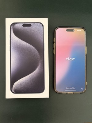 Apple iPhone 15 Pro Max 256 GB Blue Titanium (Verizon) - Gently used 
