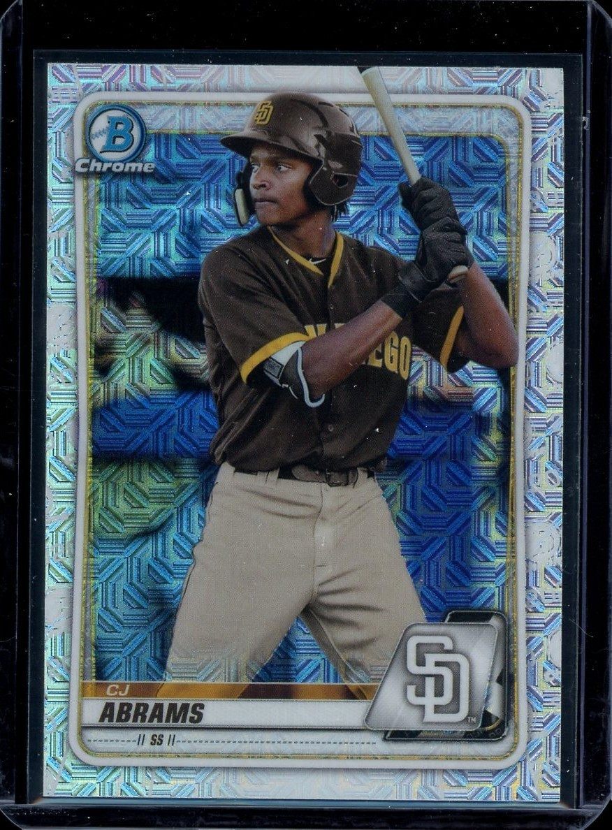 2020 Bowman Chrome ~ Mega Box Mojo Refractor ~ BCP  #1-250 ~ You Pick!
