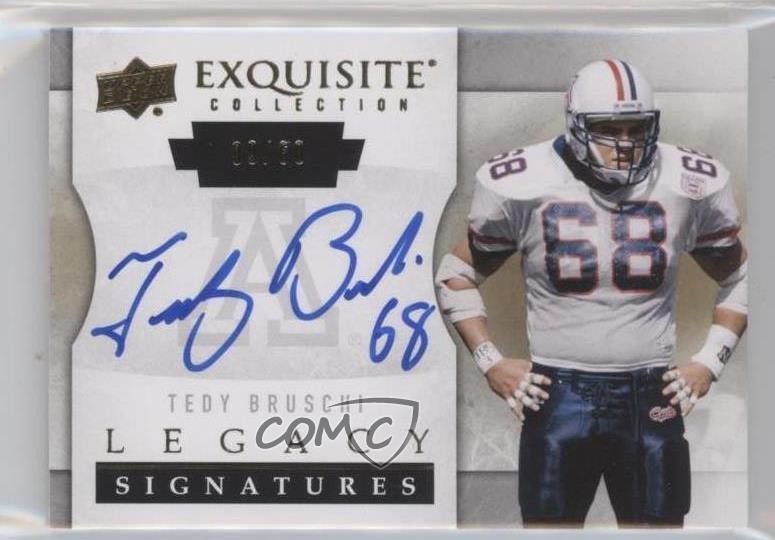 2012 Exquisite Collection Legacy Signatures 9/60 Tedy Bruschi #EL-TB Auto 0gx4