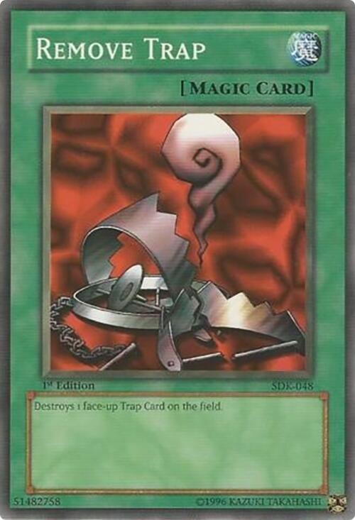 Remove Trap SDK-048 Starter Deck: Kaiba Yu-Gi-Oh Unlimited LP