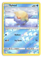 Spheal 49/236 Cosmic Eclipse Reverse Holo
