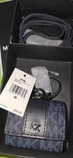 Michael Kors Airpod Case Admiral Blue Lanyard NIB