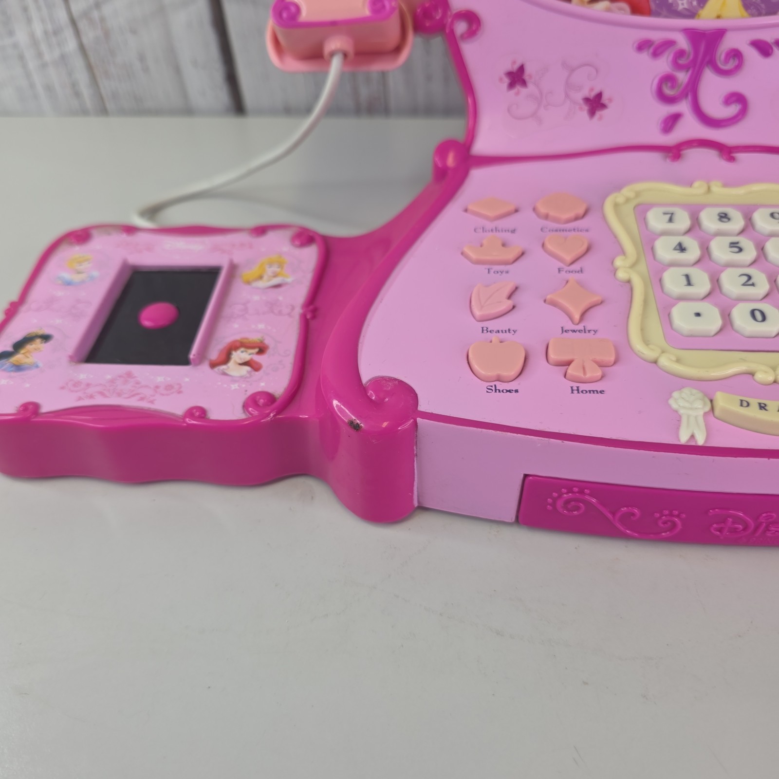 как выглядит Disney Princess Pink Toy Cash Register Pretend Play Not Tested фото