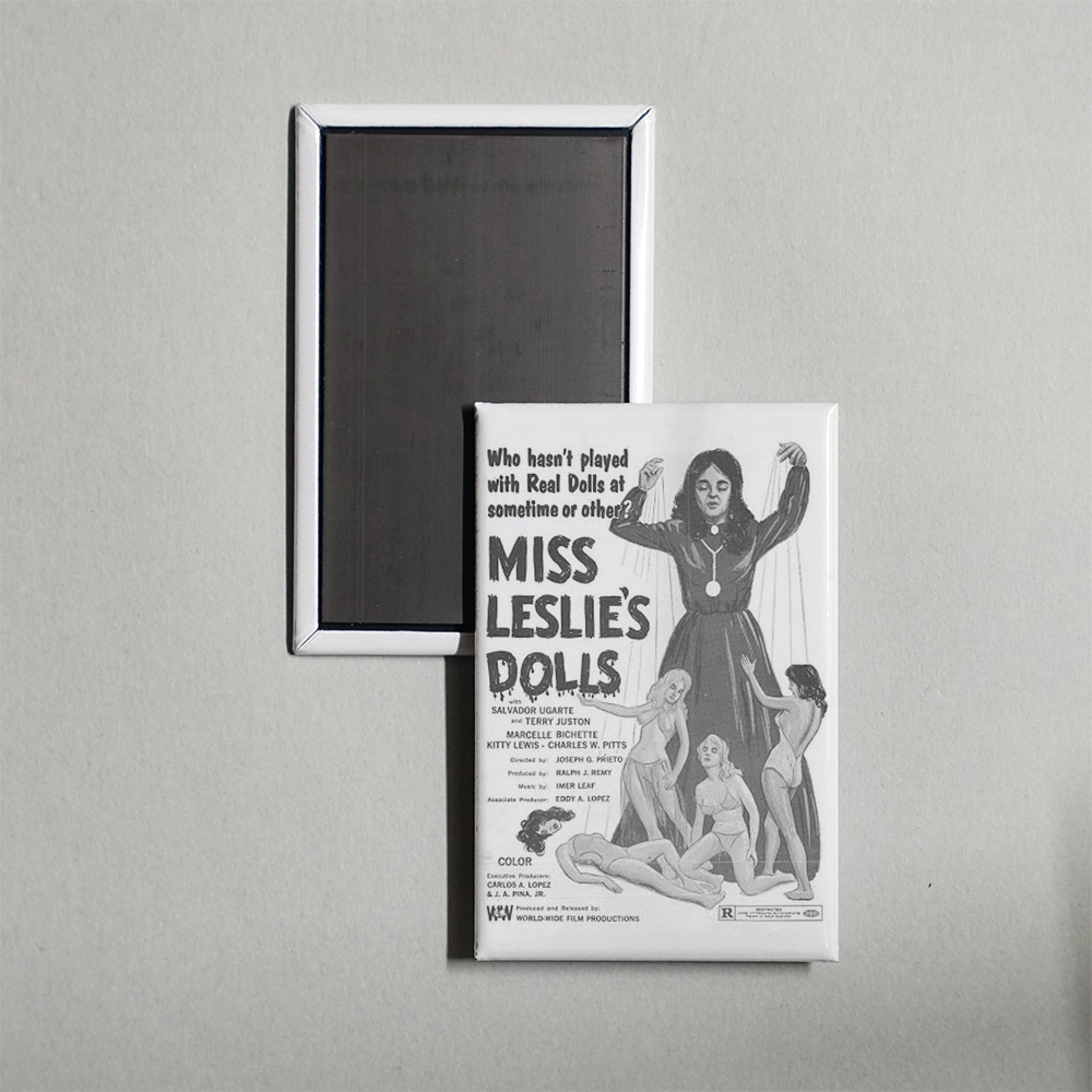 Mini Movie Poster Fridge Locker Magnet