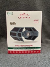 Hallmark Keepsake 2017 Star Wars Darth Vader   s TIE Fighter Storyteller Ornament