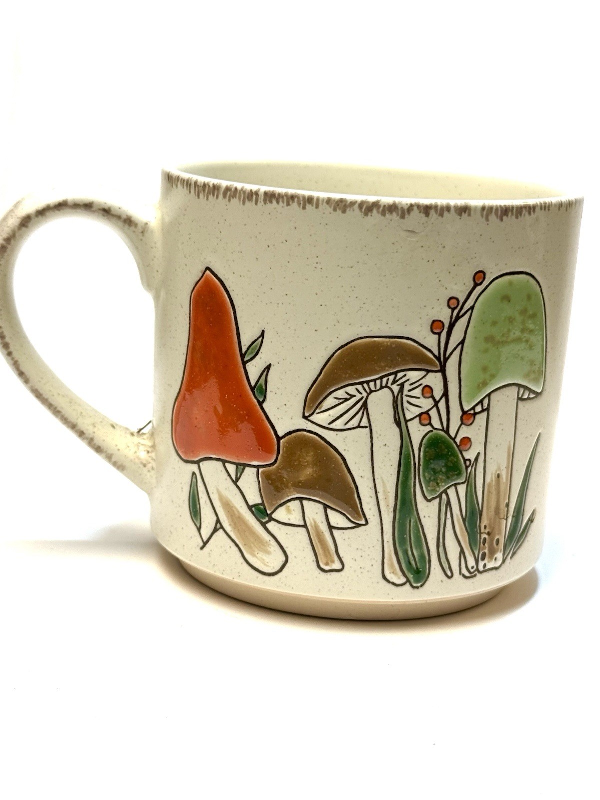 Morel Valley Mushroom Ceramic Stoneware Mug Spectrum Designz