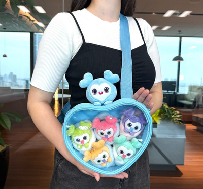 Twice Lovelys Movely Momo Pyoko Kyun Body Bag Plush Gigo Limited