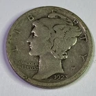 1923-S Mercury Dime - 90% Silver Coin