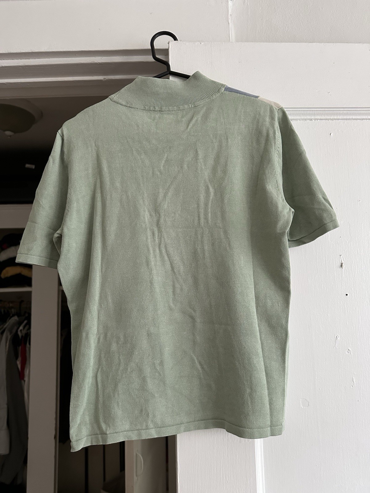 Vintage Pendleton Patchwork Mockneck Shirt - image 3