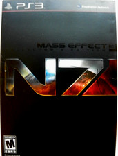 Mass Effect 3 N7 Collector's Edition Sony PlayStation 3 CIB W/Patch ps3 TESTED