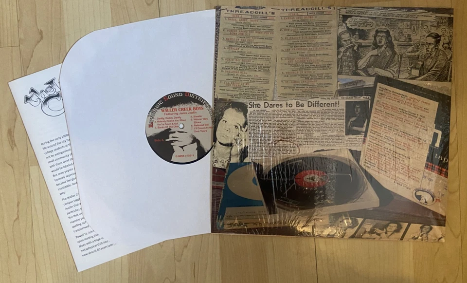 The Waller Creek Boys Featuring Janis Joplin – LP Mint Early recordings - Image 2 of 2