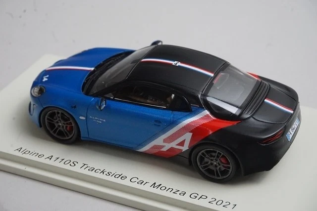 1:43 SPARK S6591 Alpine A110S Truck Sidecar Monza GP 2021 #14 F. Alonso - Image 2 of 4