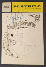 Vintage 1971 NO NO NANETTE at 46th Street Theatre Broadway Playbill! Autographed