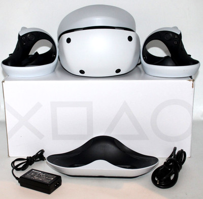 Sony PlayStation VR2-Headset-CFI-ZVR1 mit CFI-ZSS1 Ladestation/Playstation 5/PS5