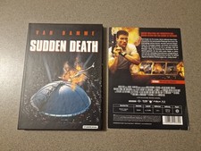Sudden Death , Mediabook Bluray , Mit Jean Claude Van Damme , 24 Seiten Booklet