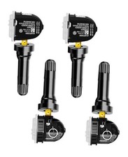 4Pcs TPMS Sensor, 315Mhz OE F2GT1A180AB F2GT1A150AB F2GZ1A189A Pre-Programed