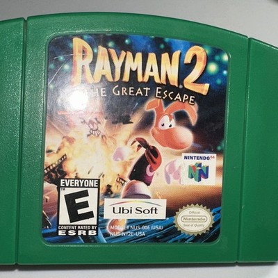 Rayman 2: The Great Escape (Nintendo 64, 1999) - TESTED NICE!