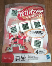 Hasbro Electronic Yahtzee Flash Family Smart Dice Game 2011 NEW  SEALED