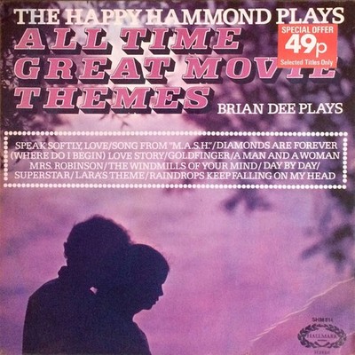 Brian Dee - Happy Hammond Plays All Time Great Movie Themes - Used Vi - F6806z