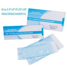 Self Sterilization Pouches Pouch Autoclave, Sterilizer Bags Dental Tattoo Nail