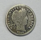 1896-O Barber Dime - Key Date 10C; Y076