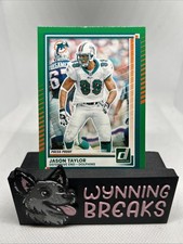 2025 Panini Donruss - Jason Taylor #56 Press Proof Green