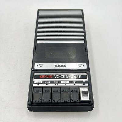 Coleco Video System Kid Vid Voice Module Cassette Player Rare/Tested