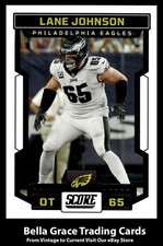 2023 Panini Score Lane Johnson #250 Philadelphia Eagles NFL Football