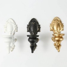 Kerzenständer zur Wandhalterung aus Gusseisen mit Antikoptik Wohndeko