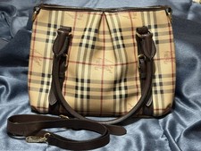 EUC BURBERRY HAYMARKET CHECK NORTHFIELD TOTE