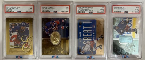 Wayne Gretzky PSA Graded Lot HOCKEY, Rangers
