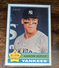 Topps Heritage 2025 Aaron Judge #380 Yankees AL All-Star Outfield Baseball Card