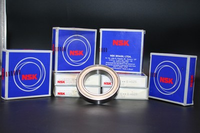 One (1) NSK 6015ZZC3E Single Row Deep Groove Ball Bearing 75 mm ID Brazil NEW
